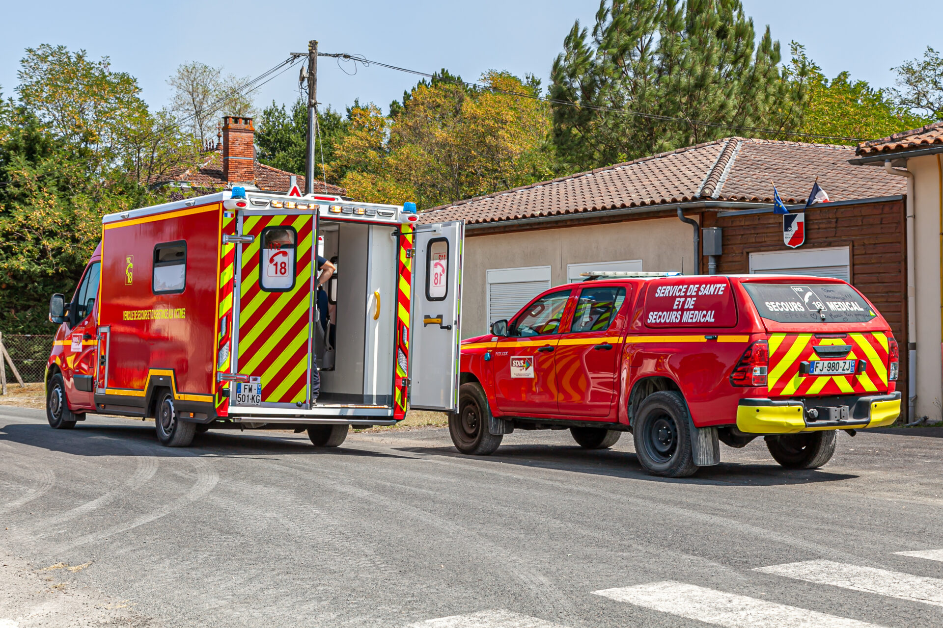 Le Service de Santé et de Secours Médical (SSSM) - SDIS33